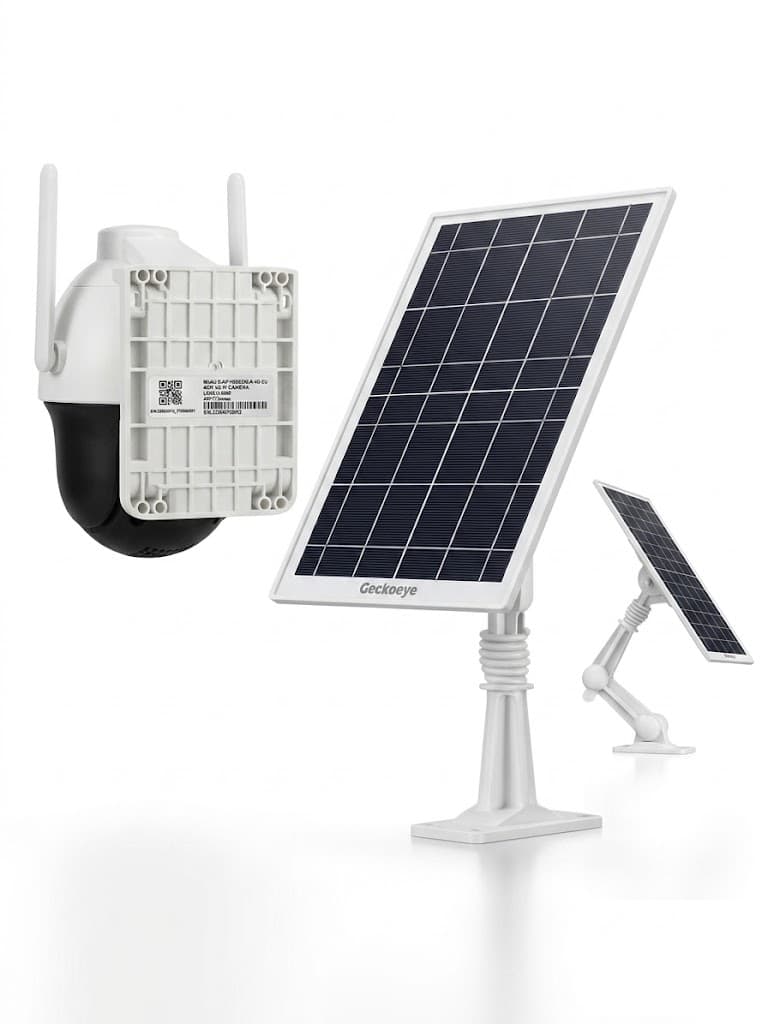 GeckoEye 4G Napelemes Forgatható Biztonsági Kamera - Image 3